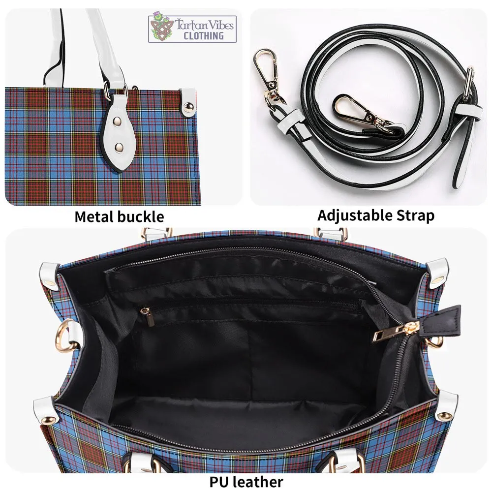 Anderson Modern Tartan Luxury Leather Handbags