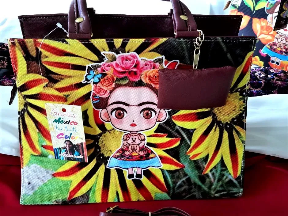 Artisanal Frida Doll Handbag