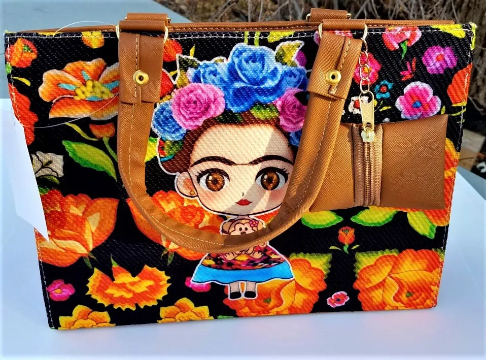 Artisanal Frida Doll Handbag