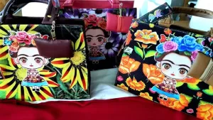 Artisanal Frida Doll Handbag
