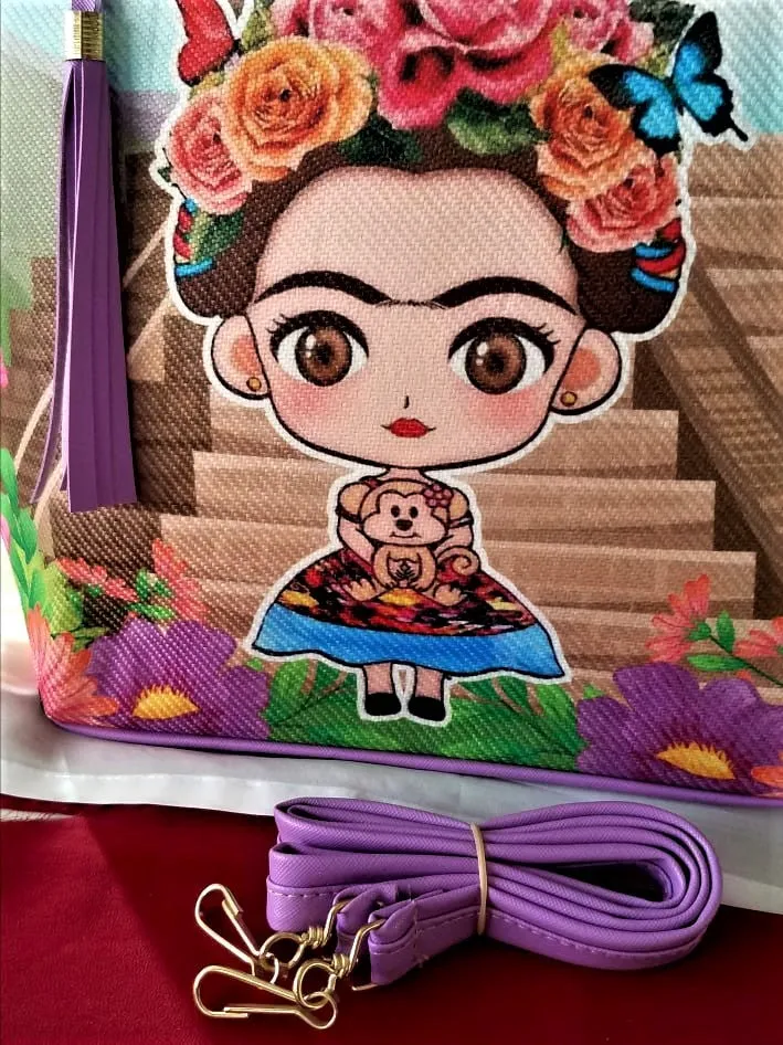 Artisanal Frida Doll Handbag