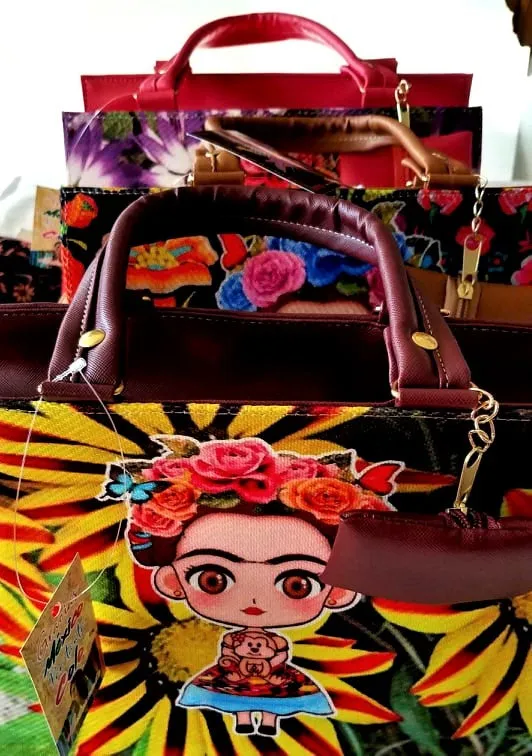 Artisanal Frida Doll Handbag