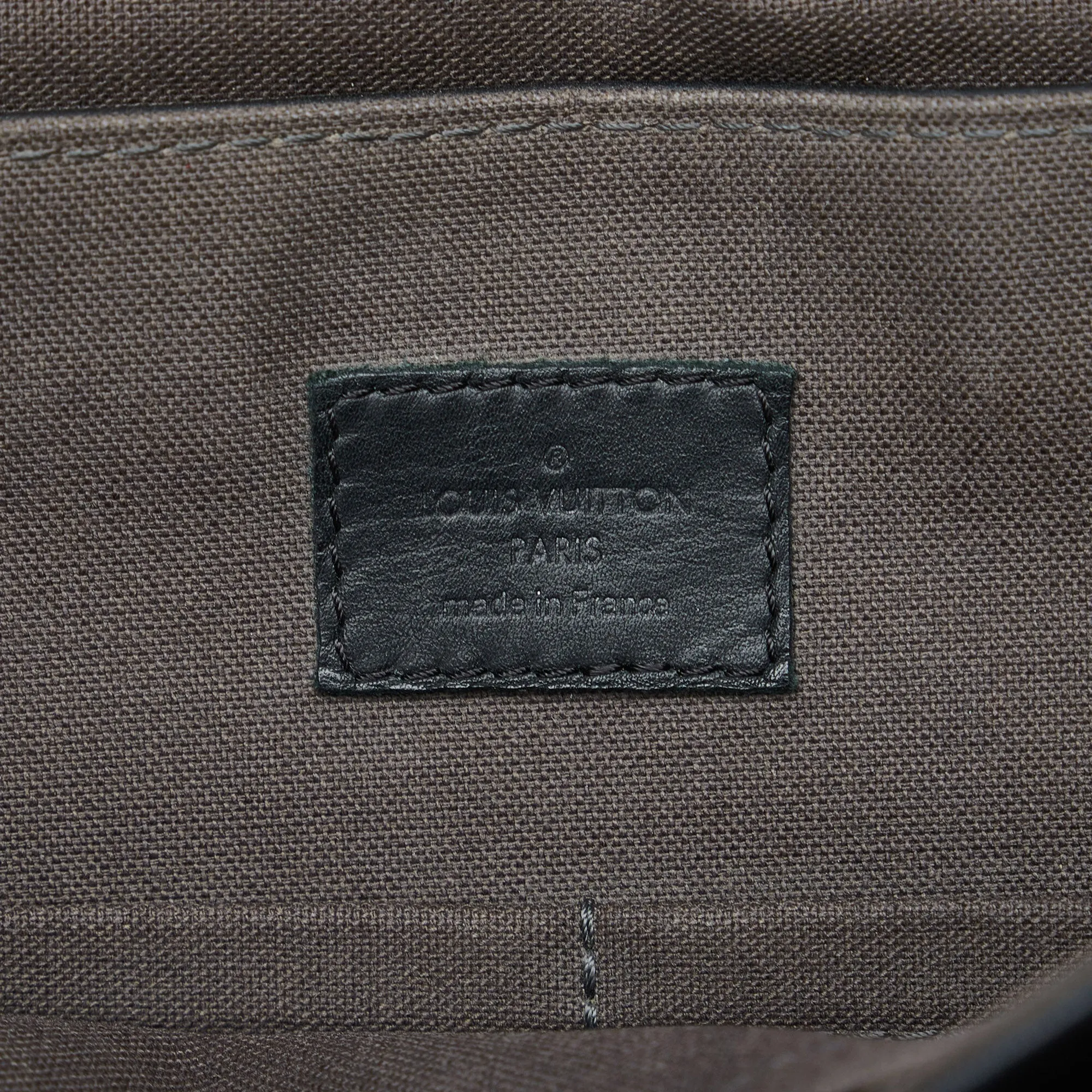 Black Louis Vuitton Damier Infini District Crossbody Bag