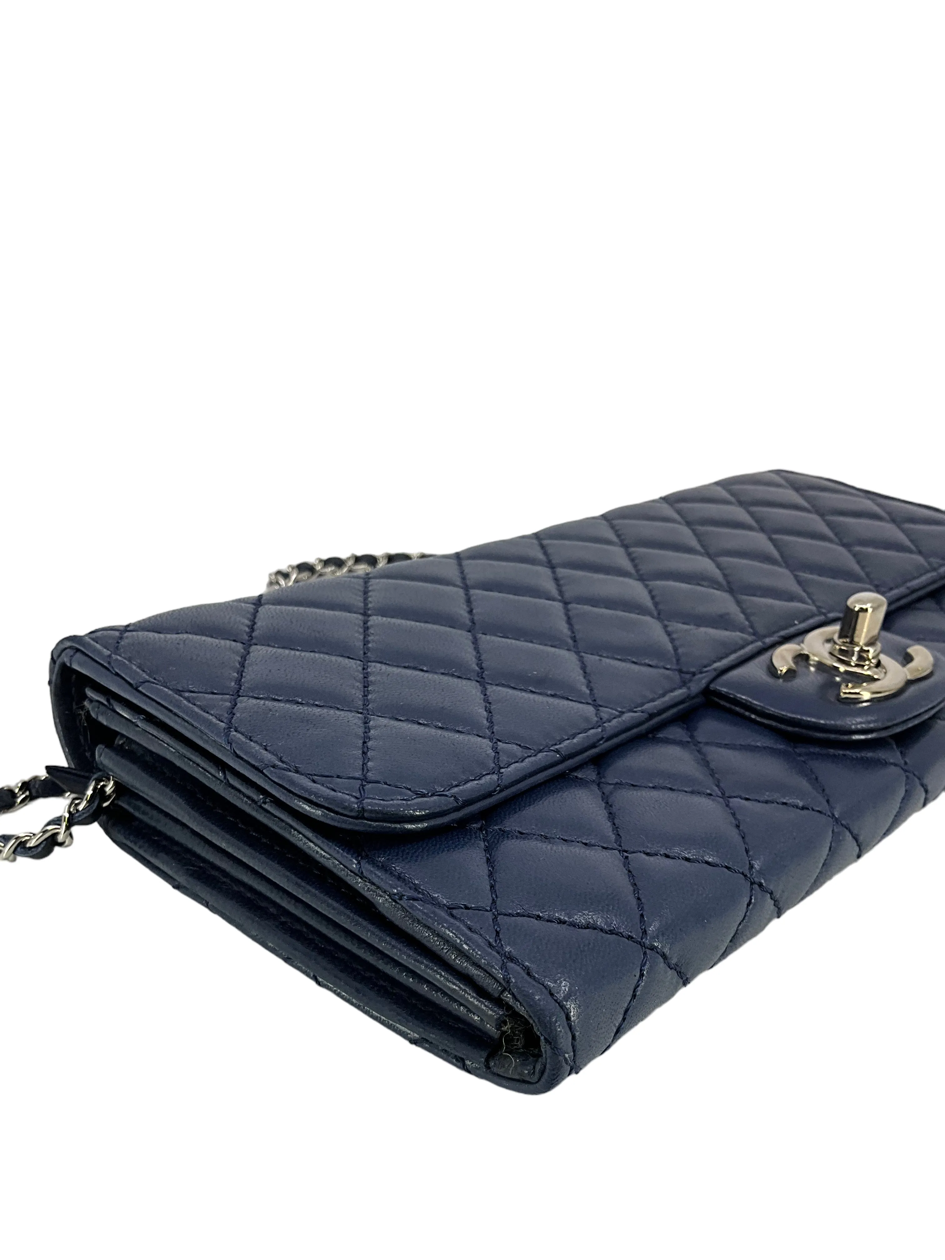 CHANEL East West Wallet on CHAIN WOC Bag