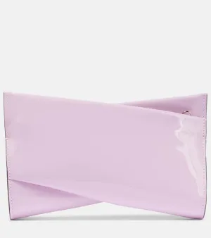 Christian Louboutin Loubitwist Small patent leather clutch