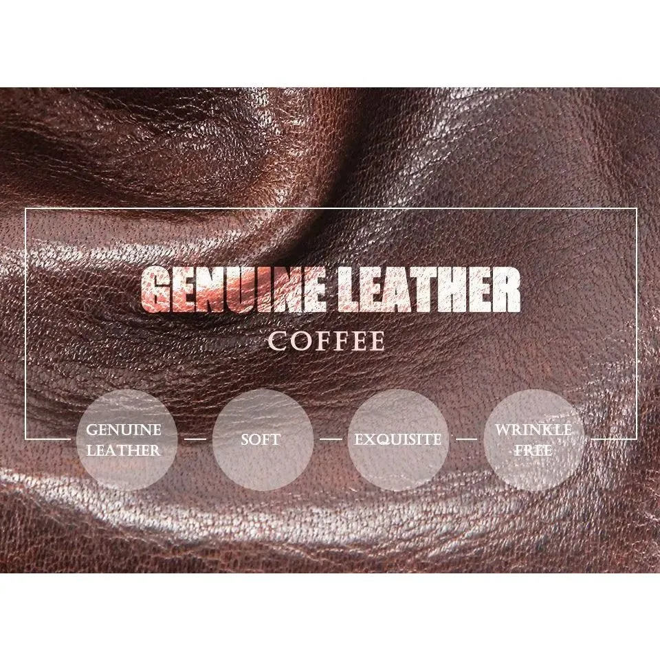 ElegantCow RFID Zipper Classic Clutch Wallet
