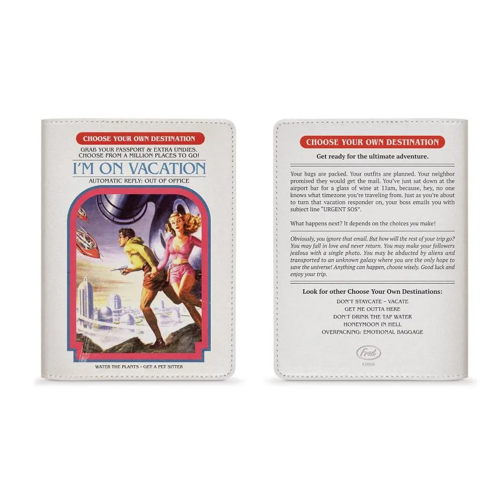 Fred Wander Ware Passport Wallet - Choose Your Own Destination