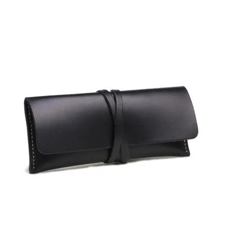 Genuine Leather Long Clutch Purse Wallet