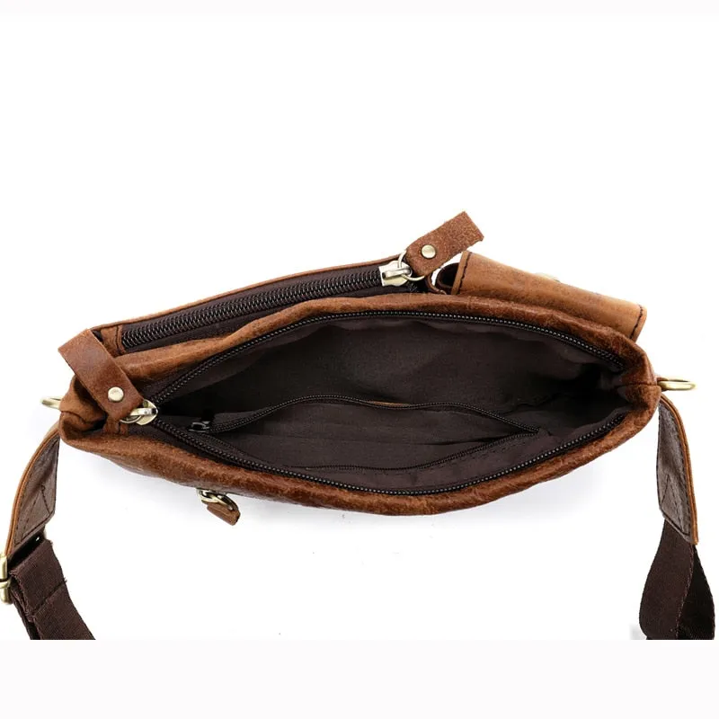Luxury Exotic Leather Travel Chest Pack