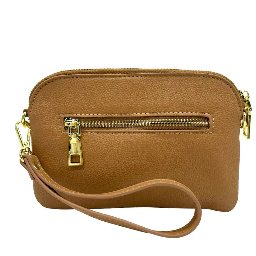 Missy Hugo Cross Body Bag | Caramel