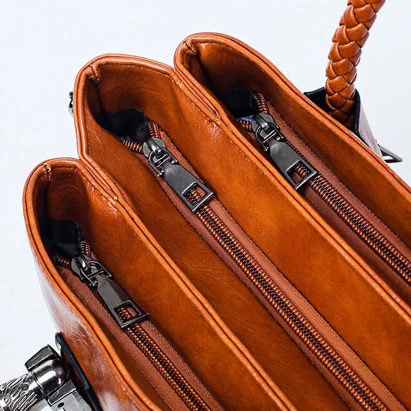 Vintage Leather Luxury Handbags